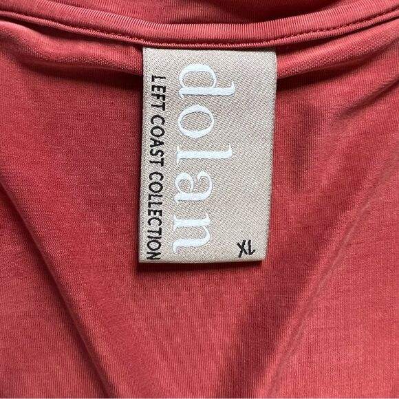 Dolan Anthropologie Color Block Short Sleeve Knee Length Dress Women's size XL - Picture 2 of 7